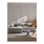 S Home Design Concept Molly Mini 2 Modül Kanepe Köşe Koltuk, Sol Köşe, Keten Açık Gri 210x145 cm