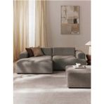 S Home Design Concept Molly Mini 2 Modül Kanepe Köşe Koltuk, Sol Köşe, Keten Vizon 210X145 cm
