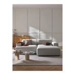 S Home Design Concept Molly Mini 2 Modül Sağ Köşe Kanepe Açık Gri Keten KETEN AÇIK GRİ