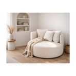 S Home Desıgn Concept Natura Teddy Berjer, Kırık Beyaz