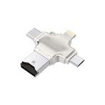 S-Line 4in1 Lightning / Type-C / Micro USB / USB MicroSD (TF) Kart Okuyucu