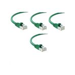S-Link Cat6 Yeşil 20 Metre RJ45 Lan Kablosu Uçları Hazır Takılı Bilgisayar Modem Internet Ethernet Kablosu