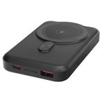 S-Link M1031 10000 mAh Magsafe 15W HSC22.5W+PD20W+QC3.0 Siyah LCD Taşınabilir Şarj Cihazı Powerbank