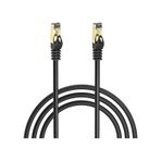 S-LINK MM-CAT702, CAT7, Patch, 2Mt, Gold Uçlu, FTP, CCA, Ağ Bağlantı Kablosu (Siyah)
