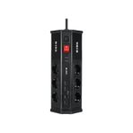 S-link Prz03 PrizHive 3M 630 Joule 1.5 mm 2 USB TypeC 2.4A/5V 500V 6000V 6lı Akım Korumalı Priz
