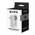 S-Link SL-010 Anahtarlı Isıya Duyarlı Devre ve Akım Korumalı Tekli Priz