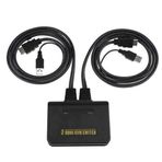S-Link SL-2702HKW 2'li HDMI 1.8 m Kablolu Otomatik HDMI KVM Switch