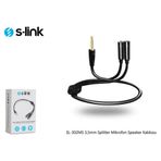 S-Link SL-302MS 3,5mm Splitter Mikrofon Speaker Kablosu