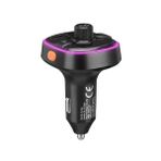 S-Link Sl - Bt240 Rgb Bluetooth V5.0 Led Ekran Tf Kartlı Çift Usb Qualcomm QC3.0 Hızlı Şarjlı Fm Transitter