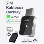 S-Link Sl-Car01 2In1 Android Ve Cihazlar Kablosuz Android Auto Ve Carplay Adaptörü(1923)