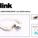 S-Link SL-DB99 RS232 Dişi To Erkek 1,5 mt Kablo