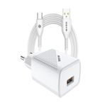 S-Link SL-EC40T Type-C 5V 2400MA Beyaz Kablolu Ev Şarj Adaptörü