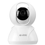 S-Link SL-IND02 WiFi 2 MP 3.6 mm Lens 10 mt Gece Görüşü Hareket Algılama İki Yönlü Ses Micro SD Kartlı Bebek Güvenlik Kamerası
