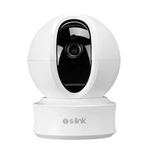 S-Link SL-IND04 WiFi 2 MP 3.6 mm Lens 10 mt Gece Görüşü Hareket Algılama İki Yönlü Ses Micro SD Kartlı Bebek Güvenlik Kamerası