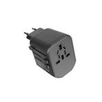 S-Link Sl-Kc027 2*Usb 2.4A + Pd 20W Yedek Akım Sigortalı 100-240V Universal Çevirici Priz