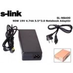 S-Link SL-NBA90 90W 19V 4.74A 5.5-3.0 Samsung Notebook Bataryası