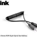 S-Link SL-SP1 Siyah 1 m Stereo Ses Kablosu