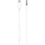 S-Link SL-TA55 1m 3.5mm To Lightning Ses Kablosu - Beyaz