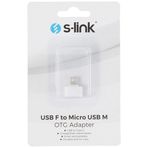 S-Link SL-TAOTG15 USB F to Micro USB M OTG Çevirici