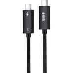 S-link SL-TC512 Thunderbolt 5.0 1.2m 8k 60HZ PD240W TypeC to TypeC 80Gbps Hızlı Data Kablosu - Siyah
