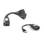 S-LINK SL-U57 RJ45 4 Port Usb Extender 50 m Uzatıcı