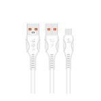 S-link SL-X241 3A Micro Usb Güvenli Hızlı Data + Sarj Kablosu
