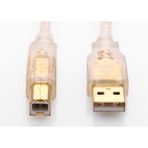 S-Link SLX-328 3 Metre Altın Usb 2.0 Am/Bm Yazıcı Kablosu