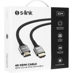 S-Lınk SLX-HD4K30 30 mt Metal V2.0 4K (4096*2160) 30Hz HDMI Kablo