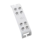 S-Link SPG3080 Beyaz 2M 900 Joule 8'lü Akım Koruyucu Priz
