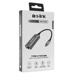 S-Link SW-U336 GigaBit Type-C to RJ45 Metal Ethernet Kartı