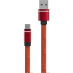 S-Link Swapp Kırmızı SW-C785 1.2 m 3 A Type-C Şarj Kablosu