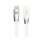 S-Link Swapp SW-C505 1m 2A Micro USB Metal Slim Beyaz Data+Şarj Kablosu