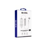 S-Link Swapp SW-C535 1 Usb + Micro Usb 12-24 Volt 3.1 Amper Kablolu Araç Şarj Cihazı
