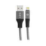 S-Link Swapp SW-KC65MG 1 m 2.4A iPhone Lightning Kılıflı Gri Data+Şarj Kablosu