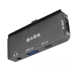 S-Link Swv-Usbc035 Type-C To Hdmı + Pd + Usb 3.0 3.5Mm Aux Port Çevirici Adaptör