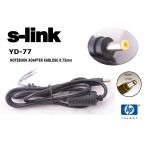 S-Link YD-77 Notebook Adaptör Kablosu
