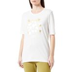 S.Oliver 2114265 Ekru Kadın T-Shirt