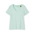 S.Oliver 6500 Mavi Yeşil Kadın Tshirt