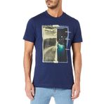 S.Oliver B09MJBC97H Mavi Erkek T-shirt