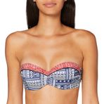 S.Oliver Red Label Beachwear Blau-rot Bedruckt LM Cocina Kadın Bikini Altı