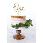S.S. KEDEM KADIN KOOPERATİFİ Trend Meta One Pasta Süsü Mdf One Pasta Çubuğu Balon Pastao Süsü One Ahşap Pasta Süsü