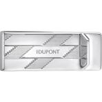 S.t. Dupont Monogram 1872 Silver Para Klipsi 3543 - Gümüş - Paslanmaz Çelik