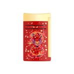 S. T. Dupont S.T. Dupont Maxijet Burgundy/Gold Year of The Dragon Puro Çakmağı 20176