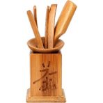 S Tarzı Nıceyard Et Vintage Klip Süzgeç Çin Bambu Çay Alet Takımı Kung Fu Çay Setleri Puer Bıçak Kaşık Çay Töreni Gereçleri (Yurt Dışından) - Renkli - çay seti