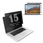 S YTALAND MacBook Pro 15 inç (2016, 2017, 2018, 2019) için Manyetik Gizlilik Ekranı | Dizüstü Bilgisayar Gizlilik Filtresi ve Yansıma Önleyici Ekran Koruyucu