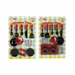 S00037004 MUTFAK ALETLERİ SET 10 PCS -SUN Kız Erkek Çocuk Oyuncak Eğitici Oyuncaklar
