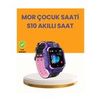 S10 Mor Akıllı Çocuk Saati Konum Takip ve Güvenlik Özellikli UCZZZS10SAATMOR