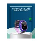 S10 Mor Çocuk Takip Saati Elektronik Bariyer ve Sesli Mesaj Destekli UCZZZS10SAATMOR-2