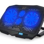 S18 Yükseklik Ayarlı 4 Led Fanlı Ayarlanabilir Laptop Soğutucu Notebook Standı