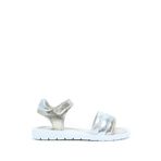 S24V024 Kifidis-Kids Kız Çocuk Deri Sandalet 24-30 Sarı 30-31